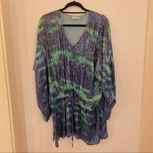 Camilla sequined tunic cover up size small / med